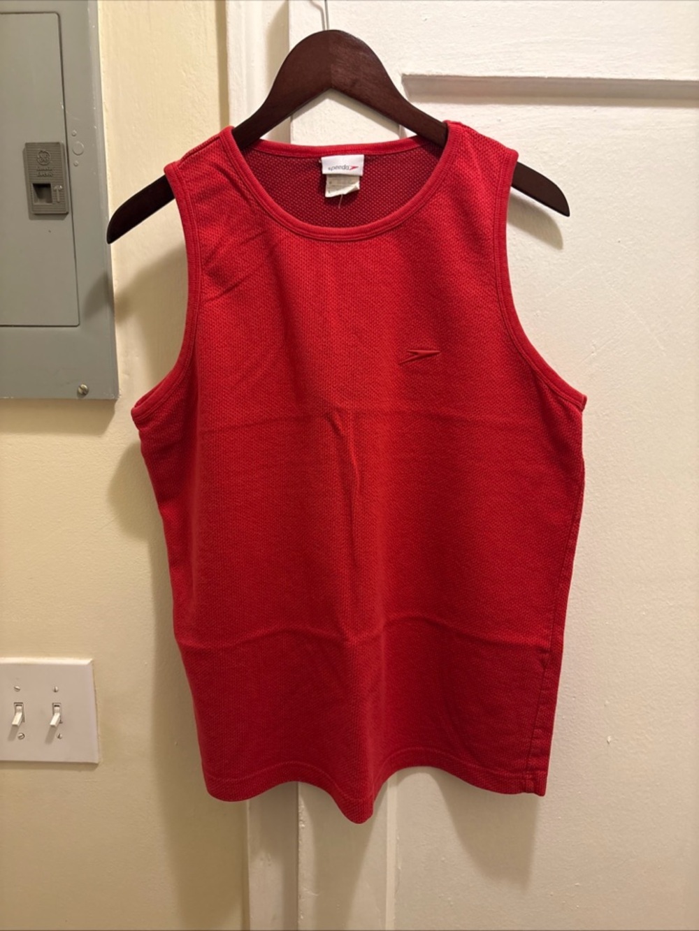 Men vintage Speedo Sleeveless Tank size Large